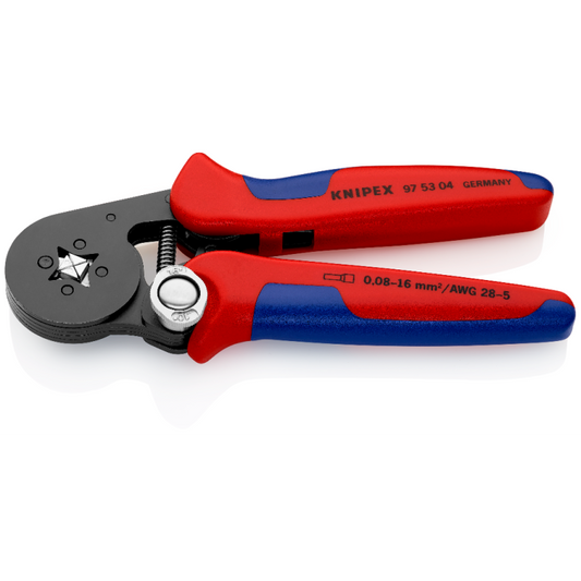 KNIPEX Selbsteinstellende Crimpzange für Aderendhülsen 97 53 04