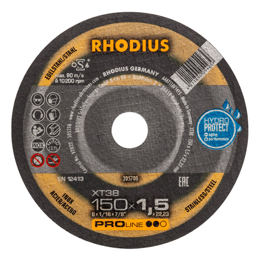 Rhodius XT 38 Trennscheibe Ø 150 x 1,5 mm