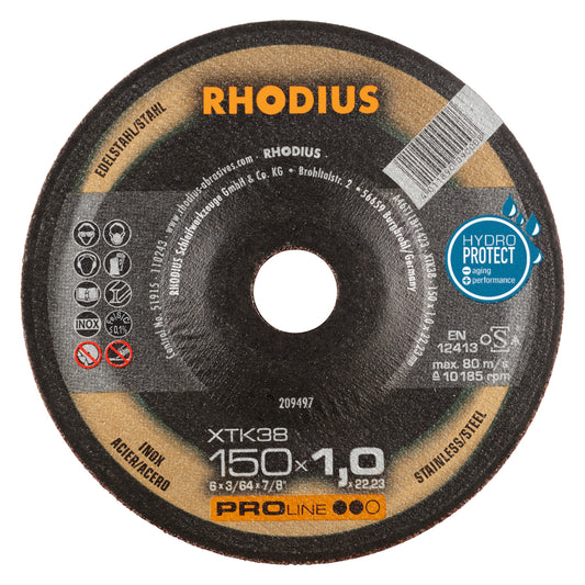 Rhodius XTK 38 Trennscheibe Ø 150 x 1,0 mm